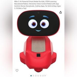 Miko 3: AI-Powered Smart Robot for Kids, STEM Learning Educational Robot